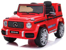 Macchina Elettrica per Bambini 12V con Licenza Mercedes G63 AMG Fuoristrada Rossa