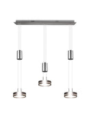 Faretto da Interno a led in Alluminio Nickel Opaco