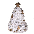 Albero di Natale Carillon con Musica e Movimento H25 cm Oro