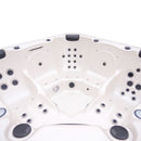 Vasca Idromassaggio Monoblocco Calypso per 5 Persone 200x200x82 cm in Acrilico US Color Legno      