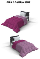 Trapunta Invernale Doubleface 300gr Lilla\/Fuxia