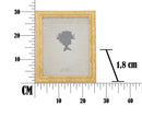 Cornice Stick Glam 25,3x1,8x30,5 cm in Resina Oro