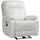 Fauteuil de massage Relax 93x76x98 cm avec télécommande blanche