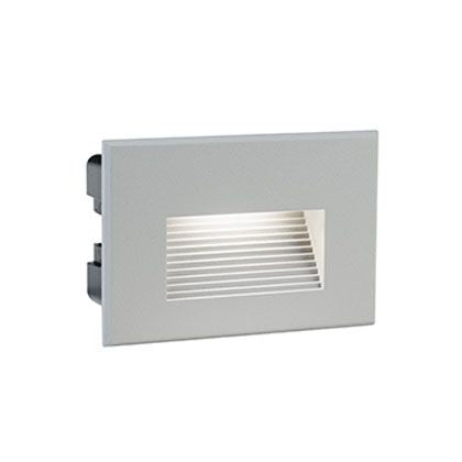 Lampe de Marqueur de Marche LED Rectangulaire Encastrée au Mur 3W 3000K Sovil Aluminium prezzo
