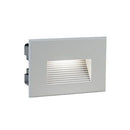 Lampada Segna Passo Rettangolare da Incasso a Parete a LED 3W 4000K Sovil Alluminio