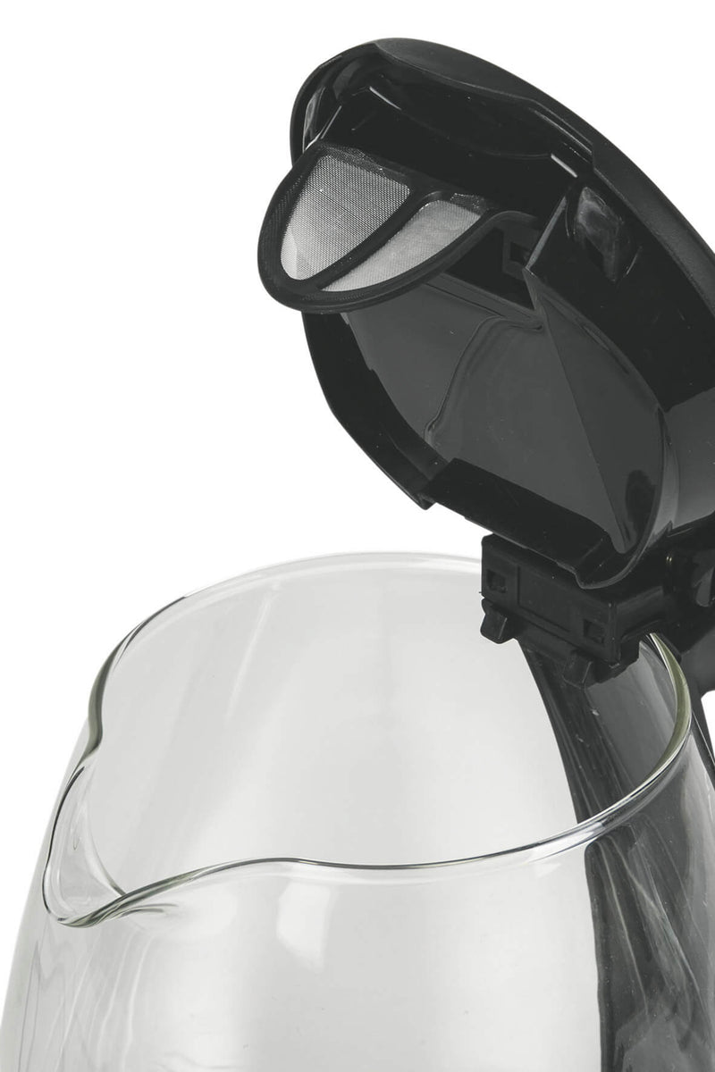 Bollitore Elettrico in Vetro 1800W 1,7 Litri Kooper Boiled