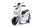Scooter Elettrico per Bambini 78x39x53 cm Licenza Honda SH125 Small Bianco