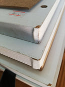 Parete attrezzata Tronador 260 cm bianco rovere sorrento Seconda Scelta