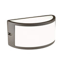 Applique da Esterno a LED 10W a Mezza Luna Sovil Petit Marrone