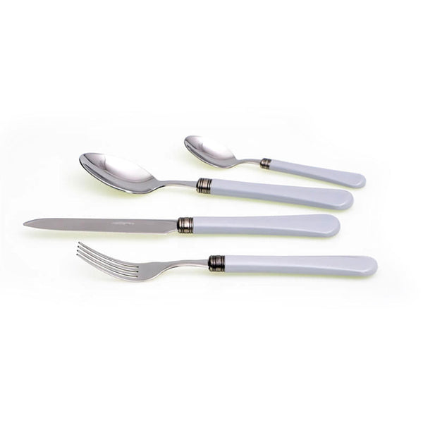 prezzo Ménagère de Service 24 Pièces en Acier Inoxydable Gris Rivadossi Sandro Giulietta