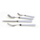 Servizio Set di Posate 24 Pezzi in Acciaio Inox Rivadossi Sandro Giulietta Grigio