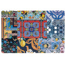 Set 6 Tovagliette Double Face 45x30x0,1 cm  in PVC VdE Tivoli 1996 Italian Beauty