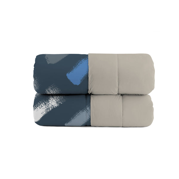 prezzo Trapunta Invernale Stampata in Microfibra 200gr Double Face Gessetti Varie Misure