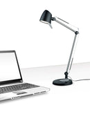 Lampada tavolo da Interno a LED in Metallo Nero Opaco