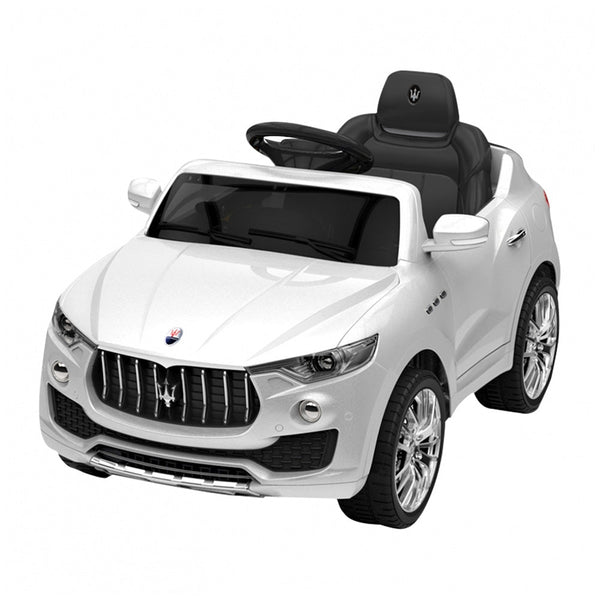 acquista Voiture électrique pour enfants 12V avec licence Maserati Levante blanche