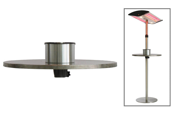 acquista Étagère pour boissons avec cendrier pour lampe chauffante électrique Kraus Gea