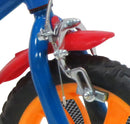 Bicicletta per Bambini 12" Hot Wheels Freno Caliper e Stabilizzatori in Acciaio Hi-Ten Blu e Rosso      