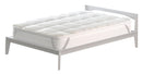 Topper Trapuntato 600 gr/mq con Elastici Plus Bianco Varie Misure