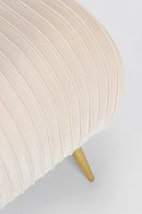 Panca 2 Ripiani Selena Crema in Legno Crema