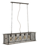 Lampadario Gothic 100x23x26 cm in Ferro