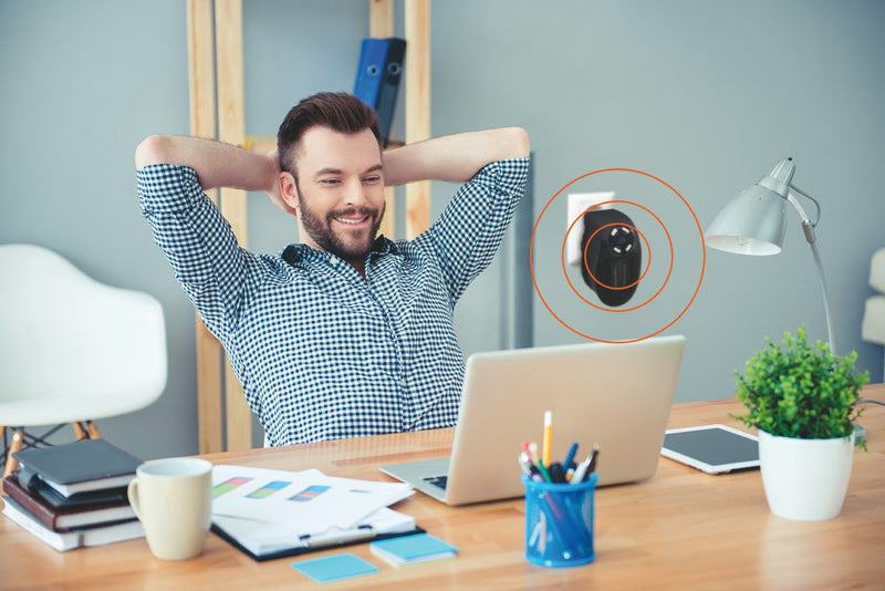 Stufa Stufetta da Parete 500W Display LCD Kooper Pluggy Nero