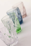 Set 6 Bicchieri Ø8x10 cm in Vetro Villa d'Este Home Tivoli Quarzo Trasparenti