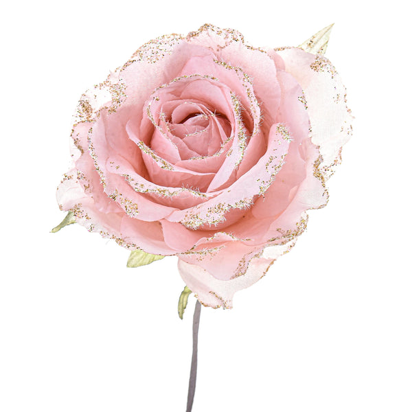 sconto Lot de 12 Pics Roses Ø10 cm Rose