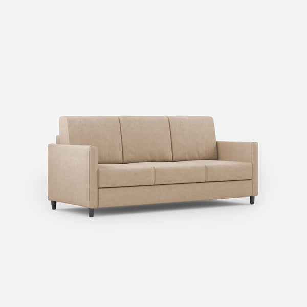 Canapé 3 places Karay 198x85x85 cm en tissu beige prezzo