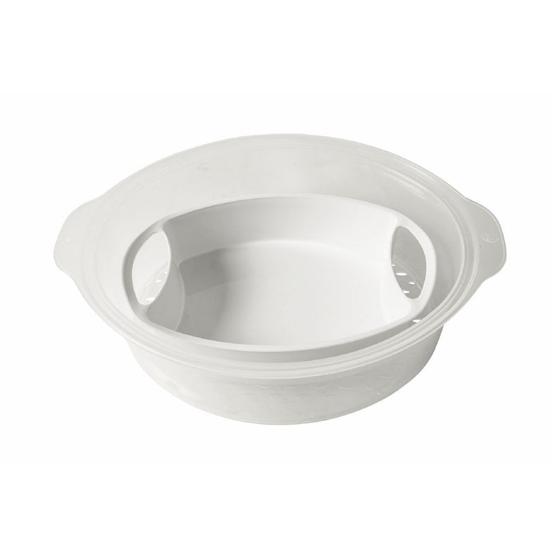 Vaporiera Elettrica 9 Litri 800W Kooper Saturnia Bianco