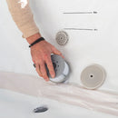 Vasca Idromassaggio Spa Oslo Aero Plus Smart con Wifi per 6 Persone 180x180x65 cm in Materiale Plastico Effetto legno