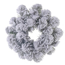 Set 4 Corone Abetone innevata con 28 Tips Ø30 cm 