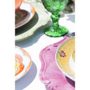 Set 6 Sottopiatti in Plastica Ø 34cm Villa d'Este Hippy Smerlato Verde Chiaro