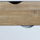 Mobile Wesley 99x39x101 h cm in Legno Bianco