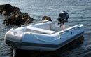 Gommone Tender Gonfiabile 420x180cm Zray II 700 Pagliolato Alluminio con Remi e Pompa