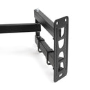 Supporto da Parete Inclinabile e Girevole per Televisione Verniciato Nero Acciaio Emuca