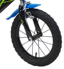 Bicicletta per Bambino 14" 2 Freni  Nerf Nera