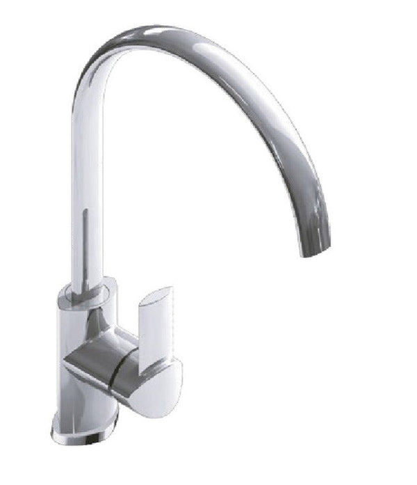 Rubinetto Cucina Miscelatore Monocomando Lavello in Ottone Lubecca Cromato acquista