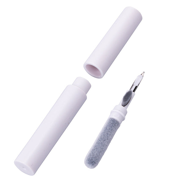 prezzo Kit de nettoyage d'écouteurs multifonctions 3 en 1 en ABS et éponge Kooper blanche