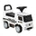 Voiture porteuse sous licence Mercedes Truck Power blanche pour enfants