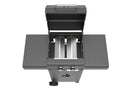 Barbecue a Gas 104,5x45,5x115 cm 2 Fuochi in Acciaio Pereda Nero