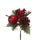 Set 24 Pics Pommes et Baies H15 cm Rouge