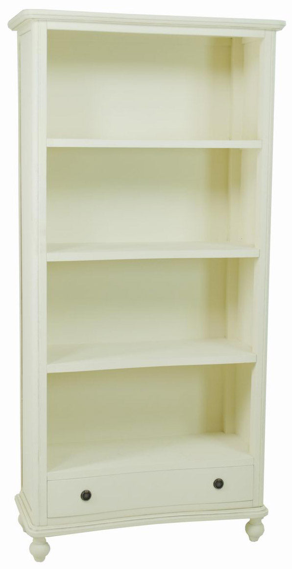 sconto Meuble bibliothèque 1 tiroir 3 étagères en bois Clélia