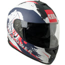 Casco Integrale per Scooter Visiera Lunga CGM Lion 315G Blu Opaco Varie Misure