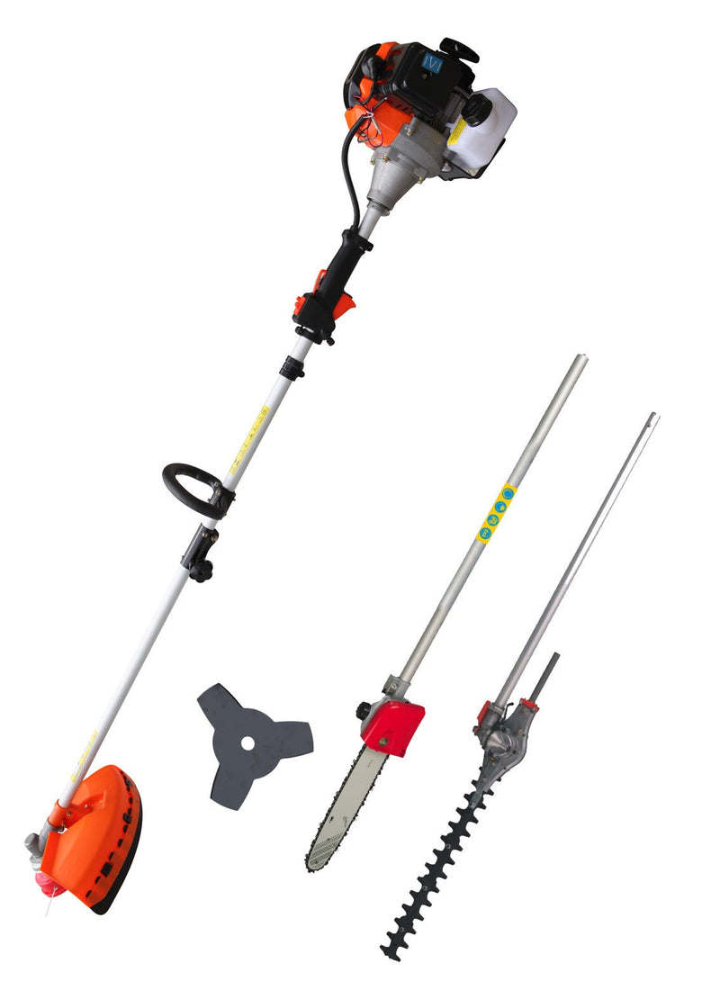 Tagliasiepi tagliarami decespugliatore tagliabordi 4 in 1 30cc multifunzione