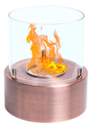 Camino a Bioetanolo da Tavolo Ø18x21 cm Classic Rame