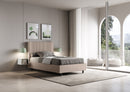 Letto Matrimoniale Goya Tortora Varie Misure