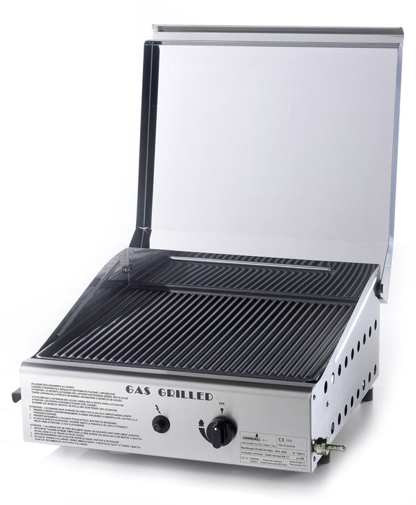 Ompagrill Plancha Single 4043 Cover/M Plaque de cuisson en fonte GPL et méthane acquista