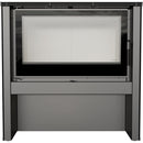 Stufa a Legna 6/16KW in Acciaio Flig Sheridan Nera