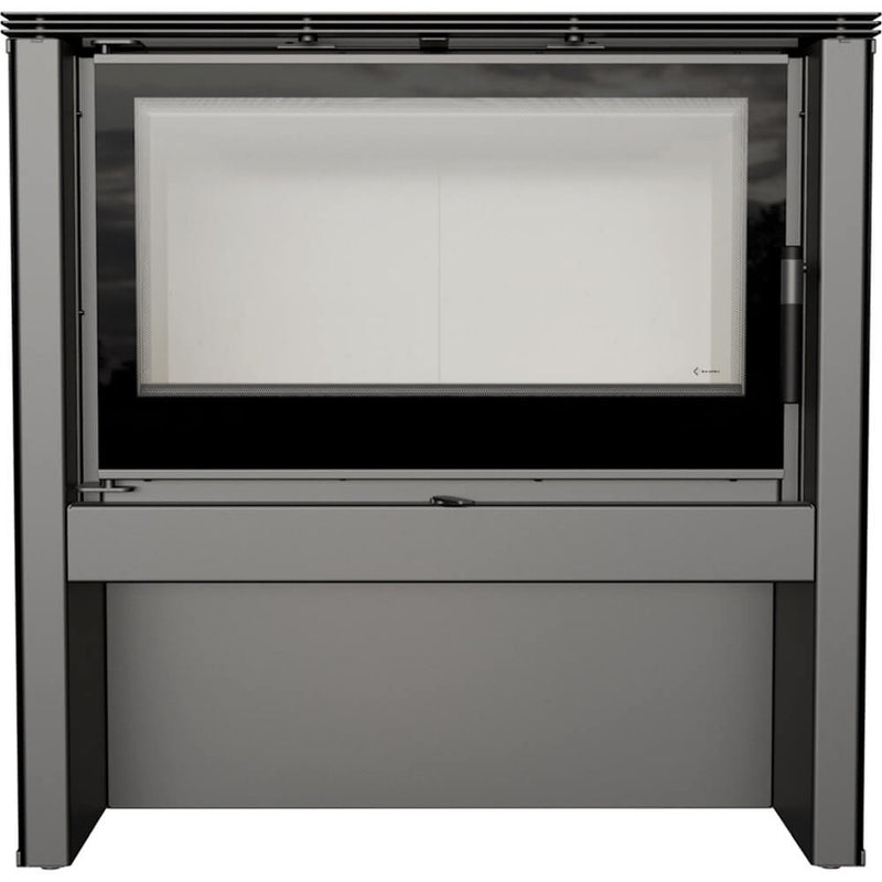 Stufa a Legna 6/16KW in Acciaio Flig Sheridan Nera