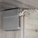 Braccetto per Ante a Ribalta Forza 3200 - 9000 Plastica Grigio Antracite Acciaio e Tecnoplas Emuca